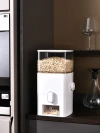 2024 New multi-functional flour storage box, rice storage box, sealed, insect-proof, moisture-proof, quantitative, convenient for household use, food grade 01189-8010 details Picture